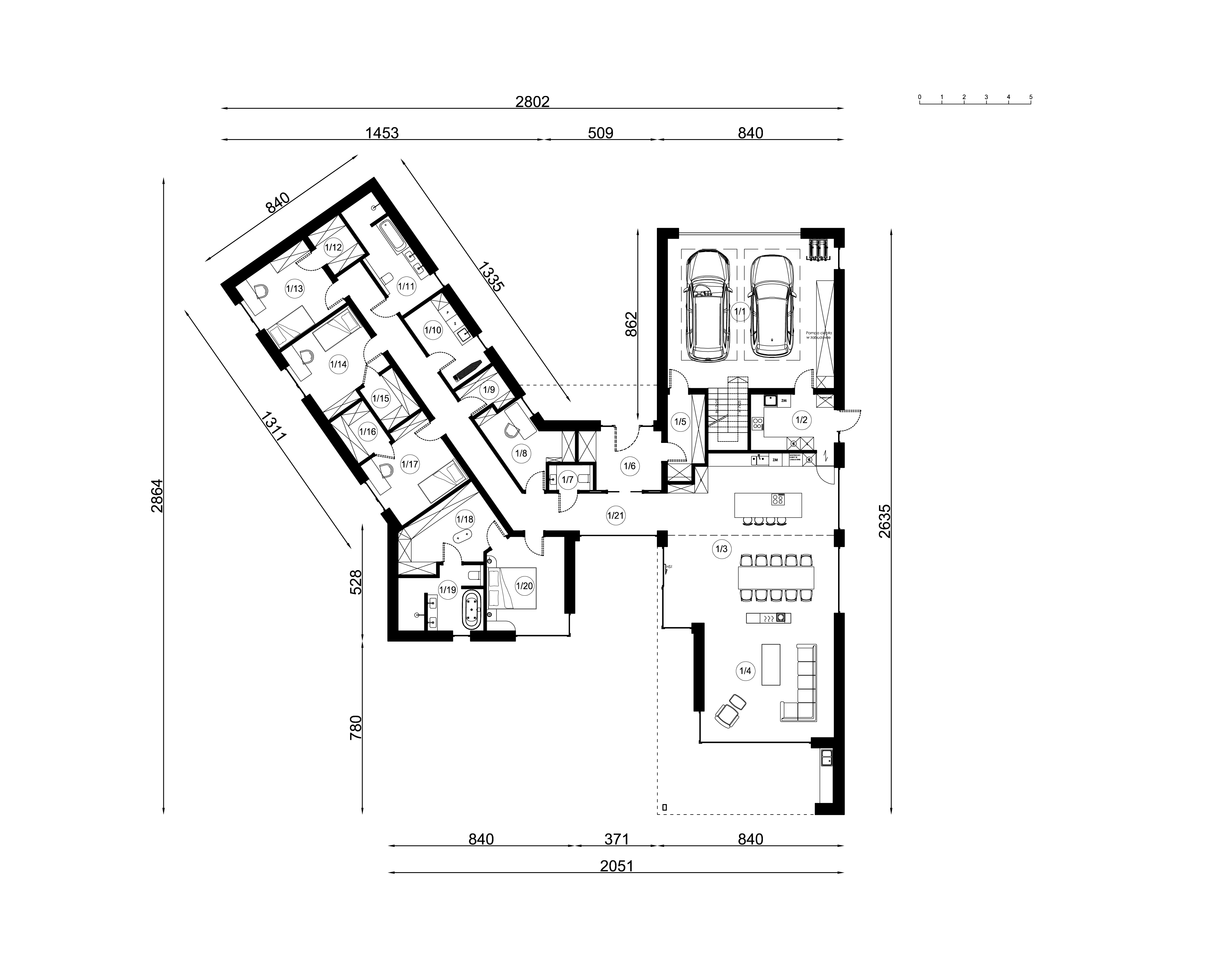 DOM PARTEROWY A-114